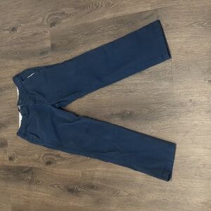 Hollister Navy Chinos Slim Straight